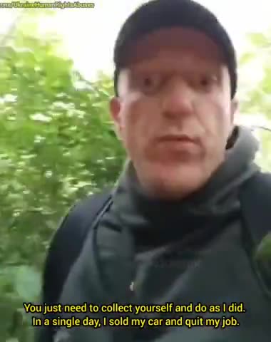 UKRAINIAN MAN CRAWLS ACROSS BORDER TO MOLDOVA