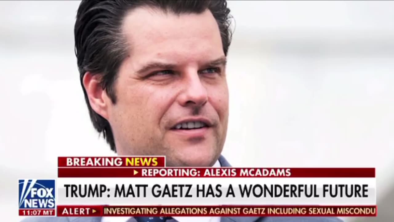 Matt Gaetz Withdraws Nomination For AG