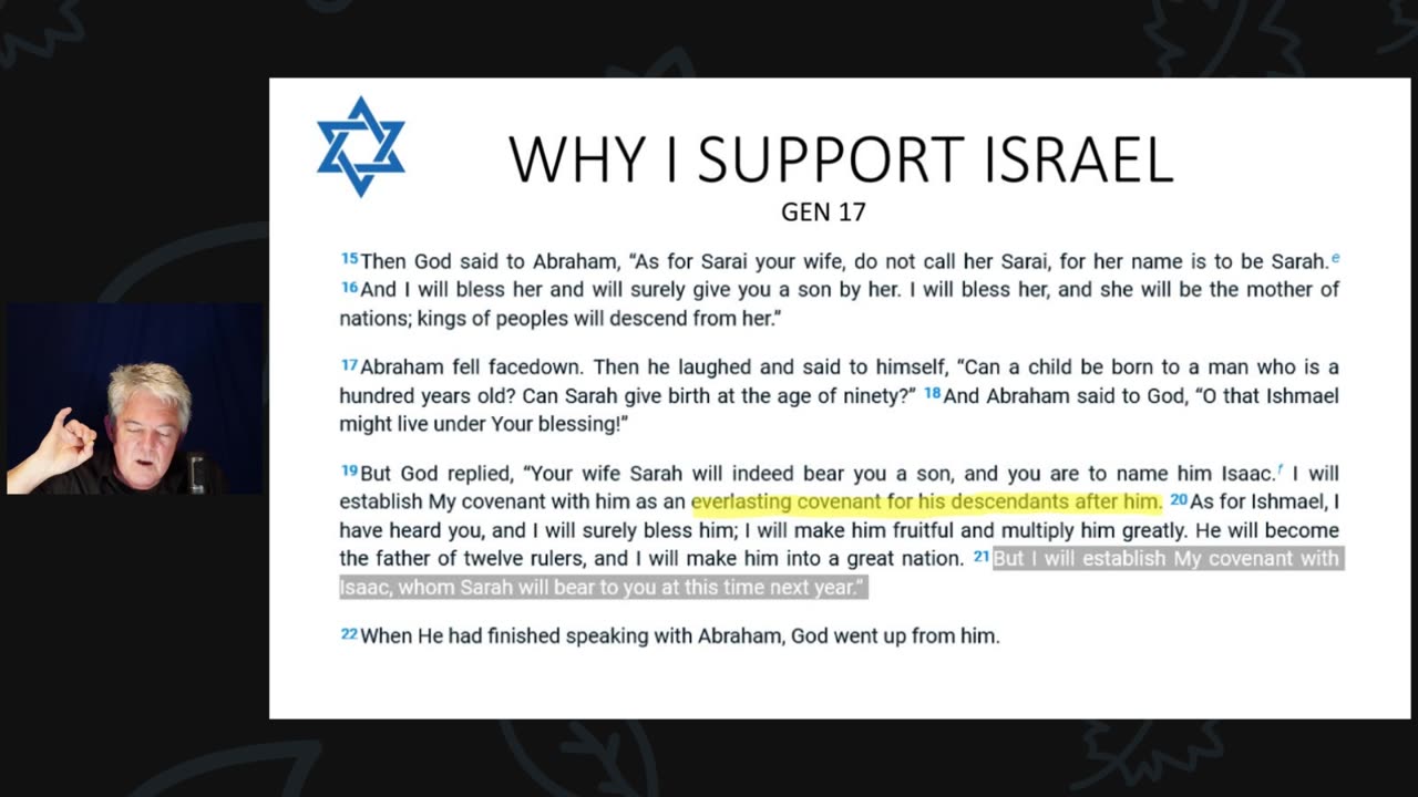 SHOULD CHRISTIANS SUPPORT ISRAEL? PART 1