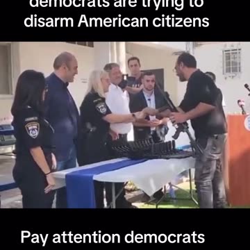 Israel Government Arming Their Citizens