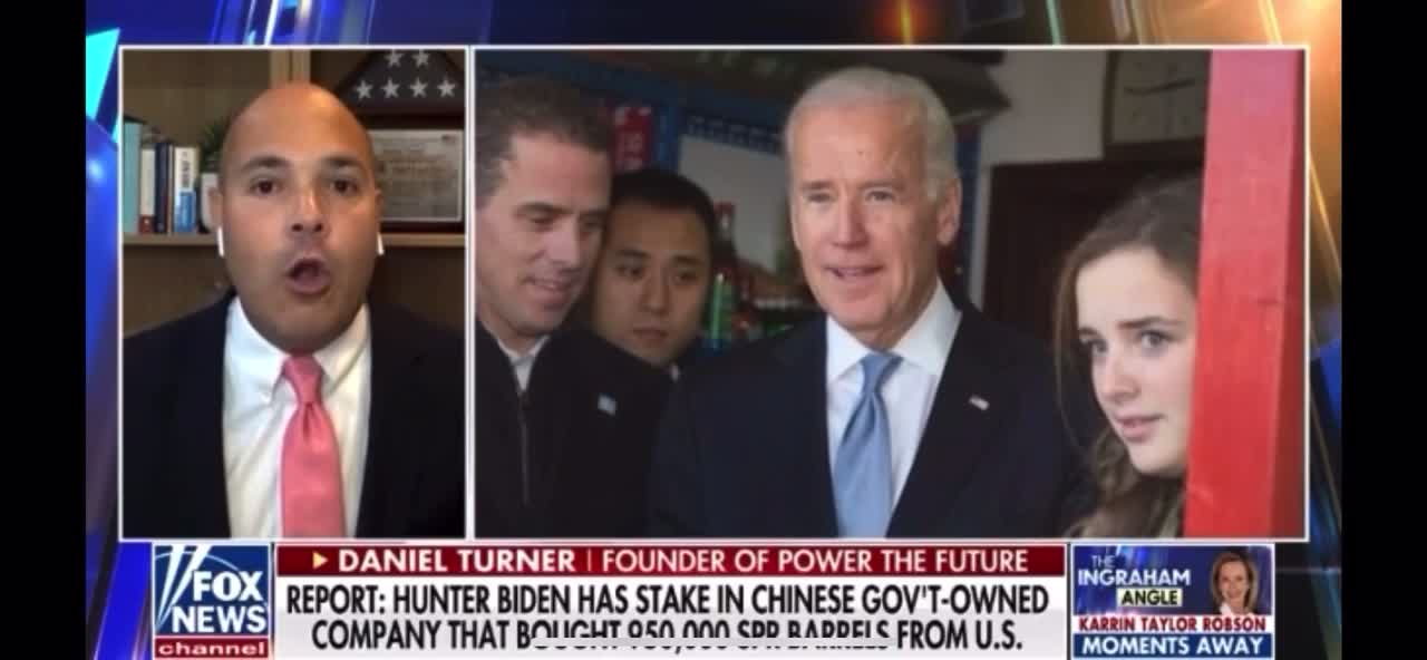 Biden Crime Family involved in selling our Strategic Oil Reserves to CCP in China