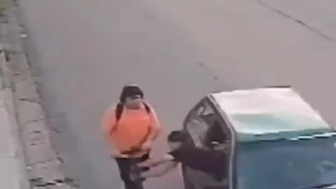 Not Robbing The Electric Scooter