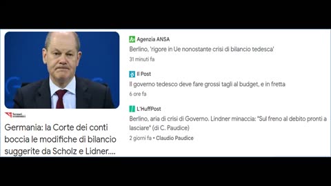 La crisi finanziaria tedesco- europa