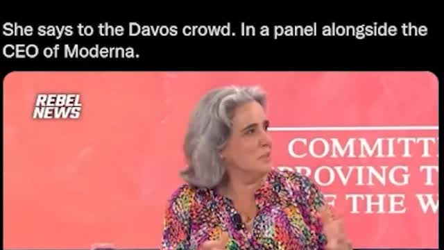 Gabriella Bucher – Executive Director of Oxfam International - Davos May 23 2022