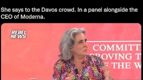 Gabriella Bucher – Executive Director of Oxfam International - Davos May 23 2022