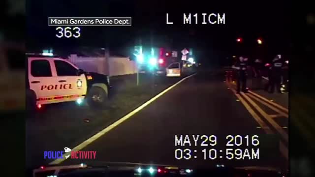 Dashcam Shows Routine Traffic Stop Turns Into Police Shootout