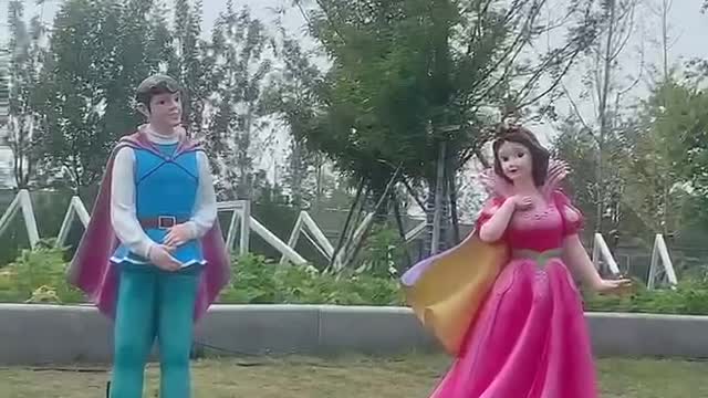 Beautiful princess and Prince