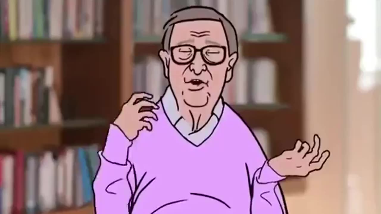 BILL GATES ANIMATION - THE TRUTH ABOUT THE PLANS FOR US USELESS EATERS 🔥