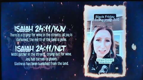 THE JOY OF BABYLON IS CEASING [BLACK FRIDAY] - THE HOPEFUL ELECT 3