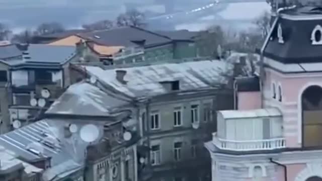 bombing in the capital of Ukraine
