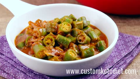 Keto Okra Curry🥑