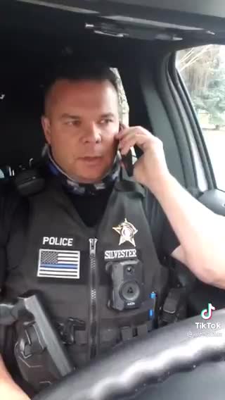 Officer Makes Fun Of Lebron