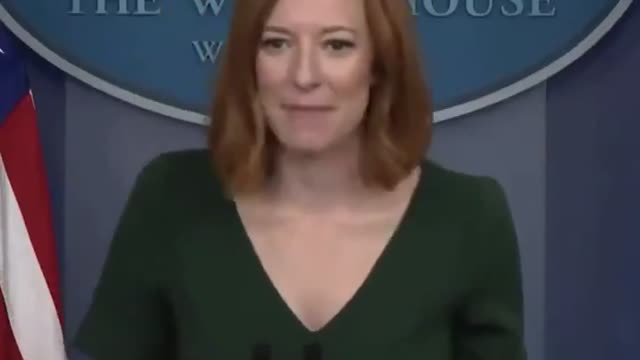 BREAKING: Psaki Cracks Jokes at White House Podium and Reporters Love It