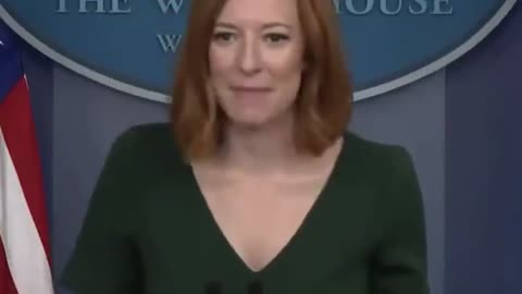 BREAKING: Psaki Cracks Jokes at White House Podium and Reporters Love It