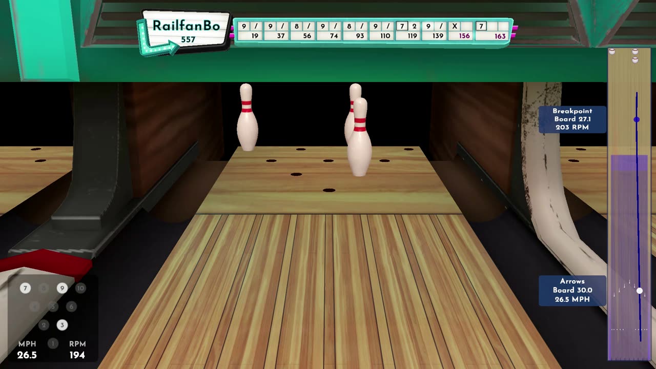 Premium Bowling: You want to know about unluckiness? Check this out.