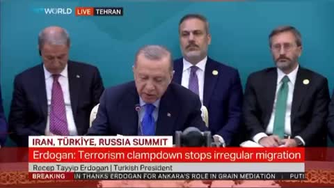 IRAN, TURKEY, RUSSIA SUMMIT