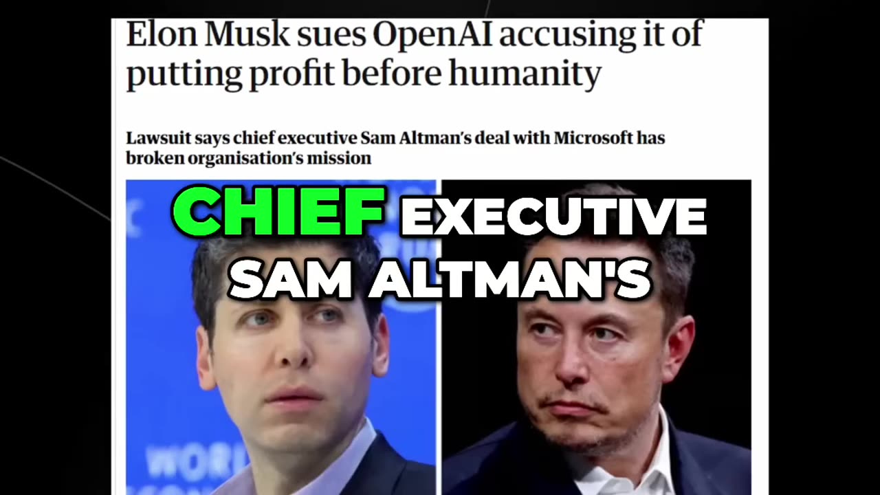 Elon Musk Sues OpenAI: Accusing Them of Prioritizing Profit Over Humanity