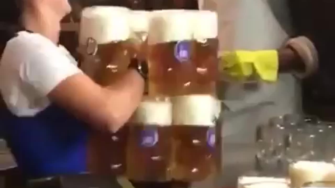 That’s one powerful waitress