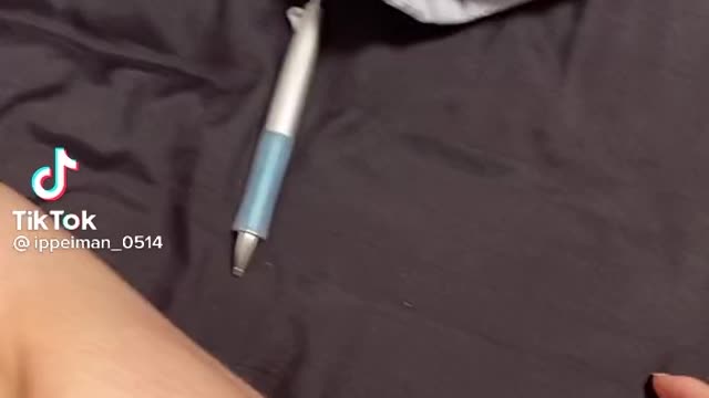 play with a pen
