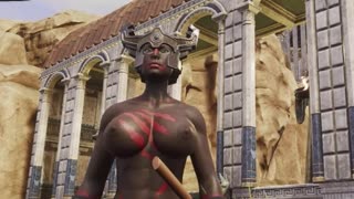 Conan Exiles, farming the unnamed city, Busty, Boobs, Breast Expansion, huge tits, milkers, knockers