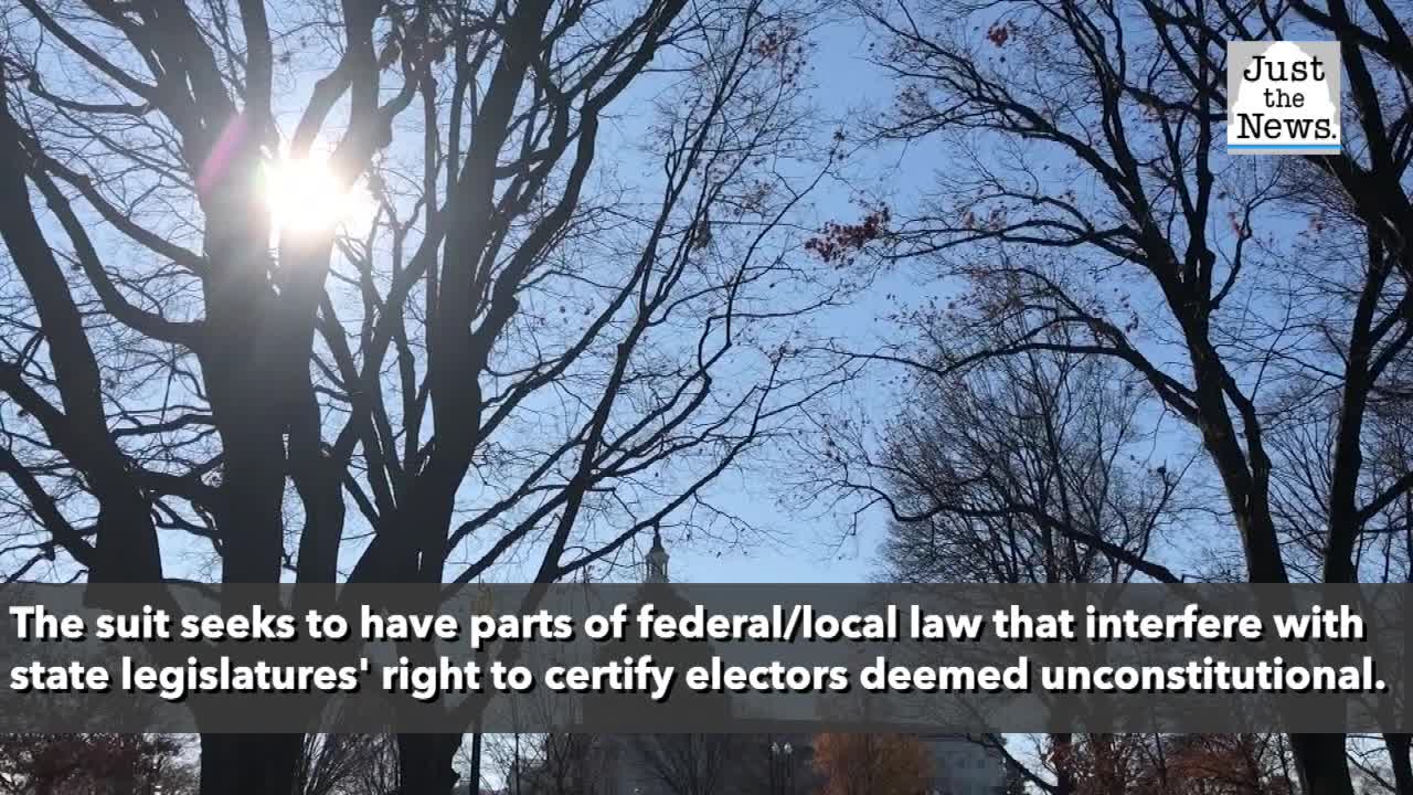 Lawsuit calls for allowing 5 states' legislatures to certify electors before congressional count