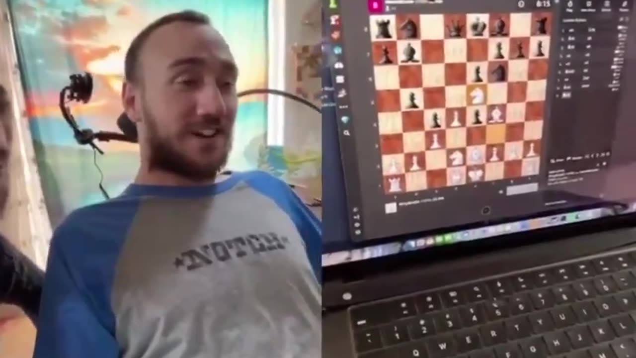 The First Human Neuralink Patient, Who is Paralysed, Controlling a Computer and Playing Chess