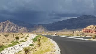 Cycling Red Rock Canyon