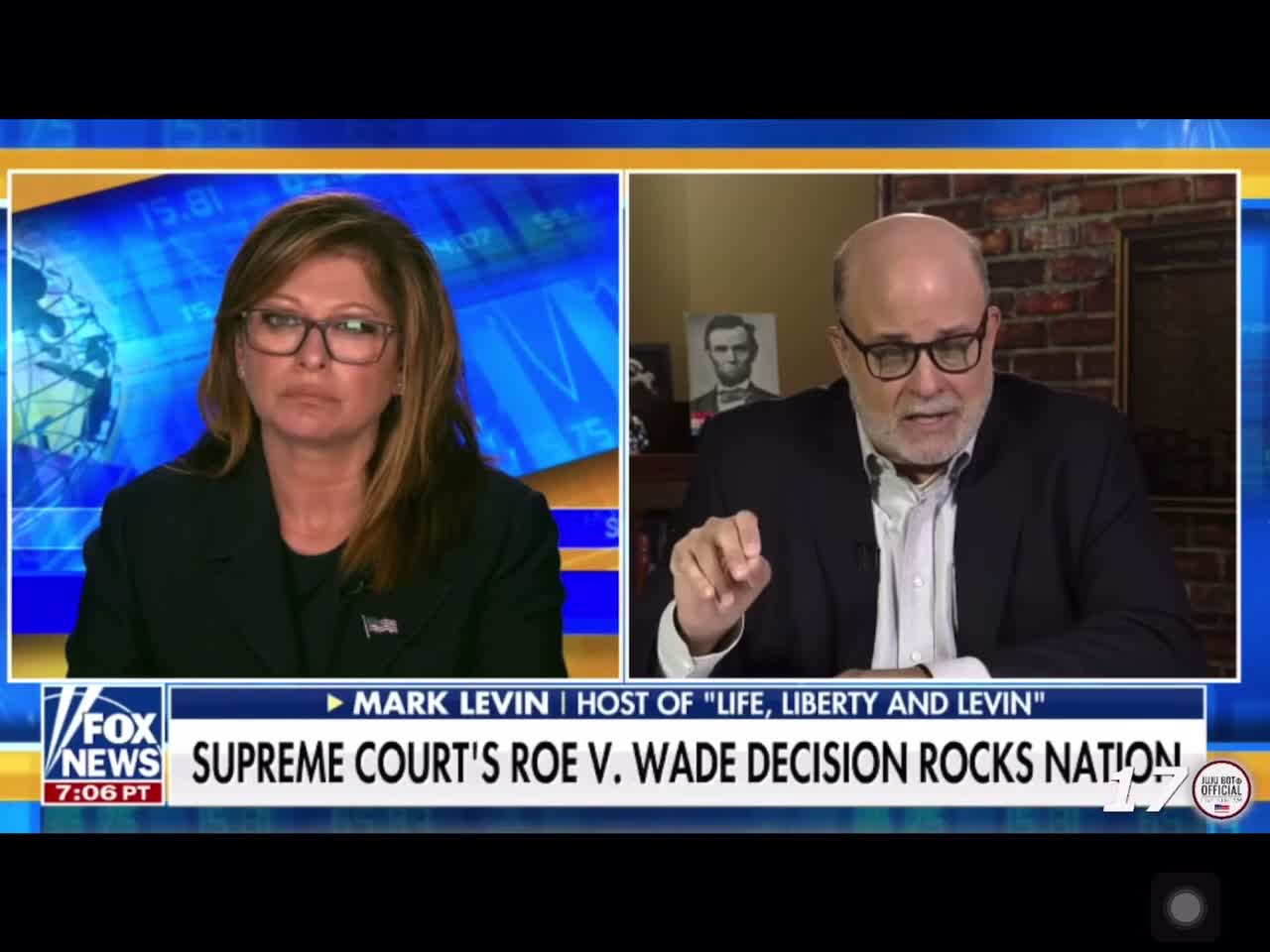 Mark Levin says we don’t need lectured from the man who plagiarized his way to Law school.