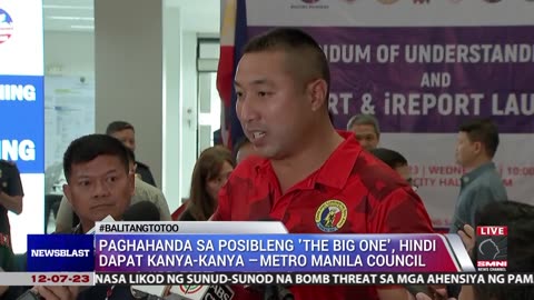 Paghahanda sa posibleng 'the big one', hindi dapat kanya-kanya −MMC