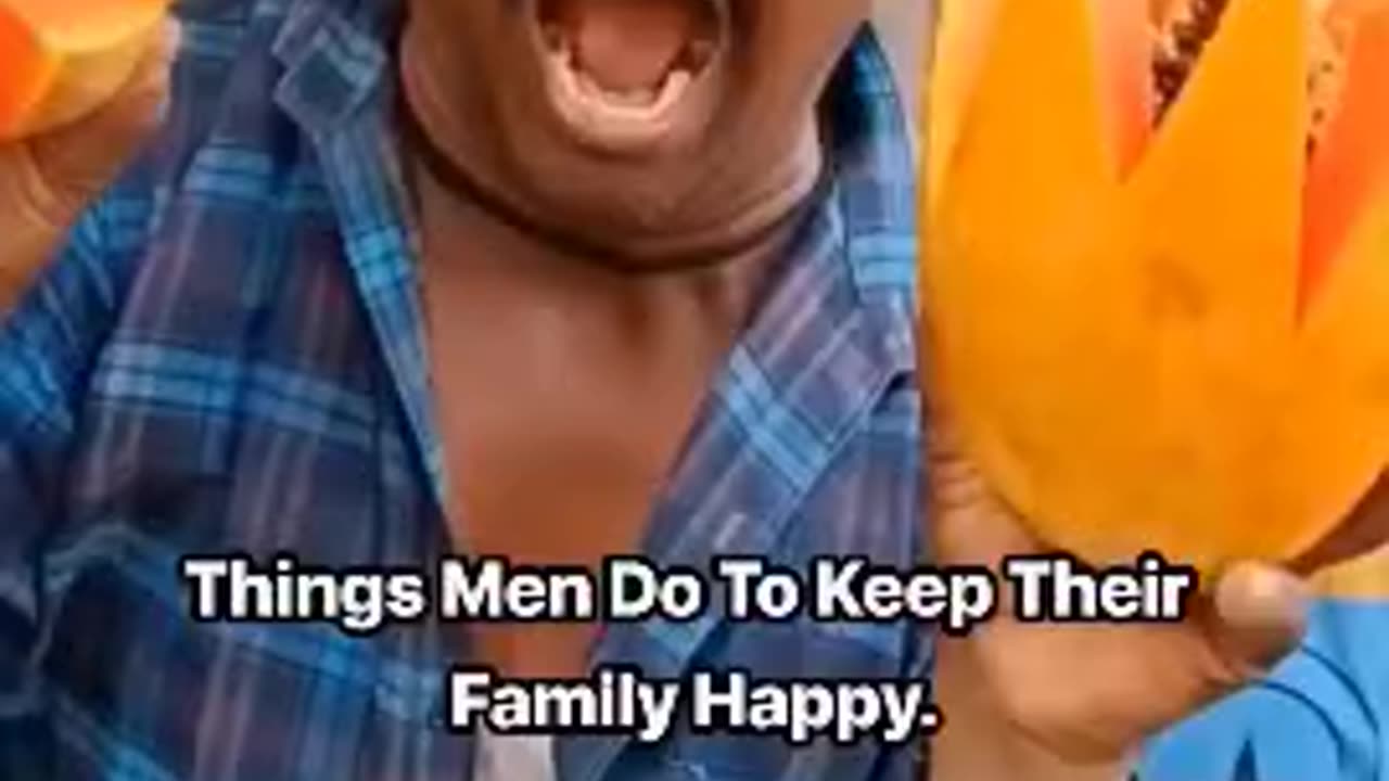 things men do to their family happy