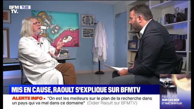 BFMTV > Bruce Toussaint/ Raoult