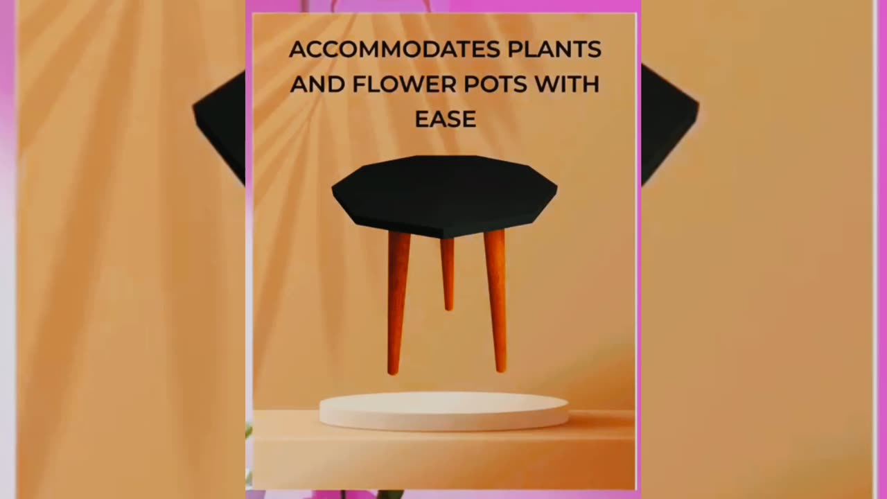 Wooden plant 🪴 Stand Table