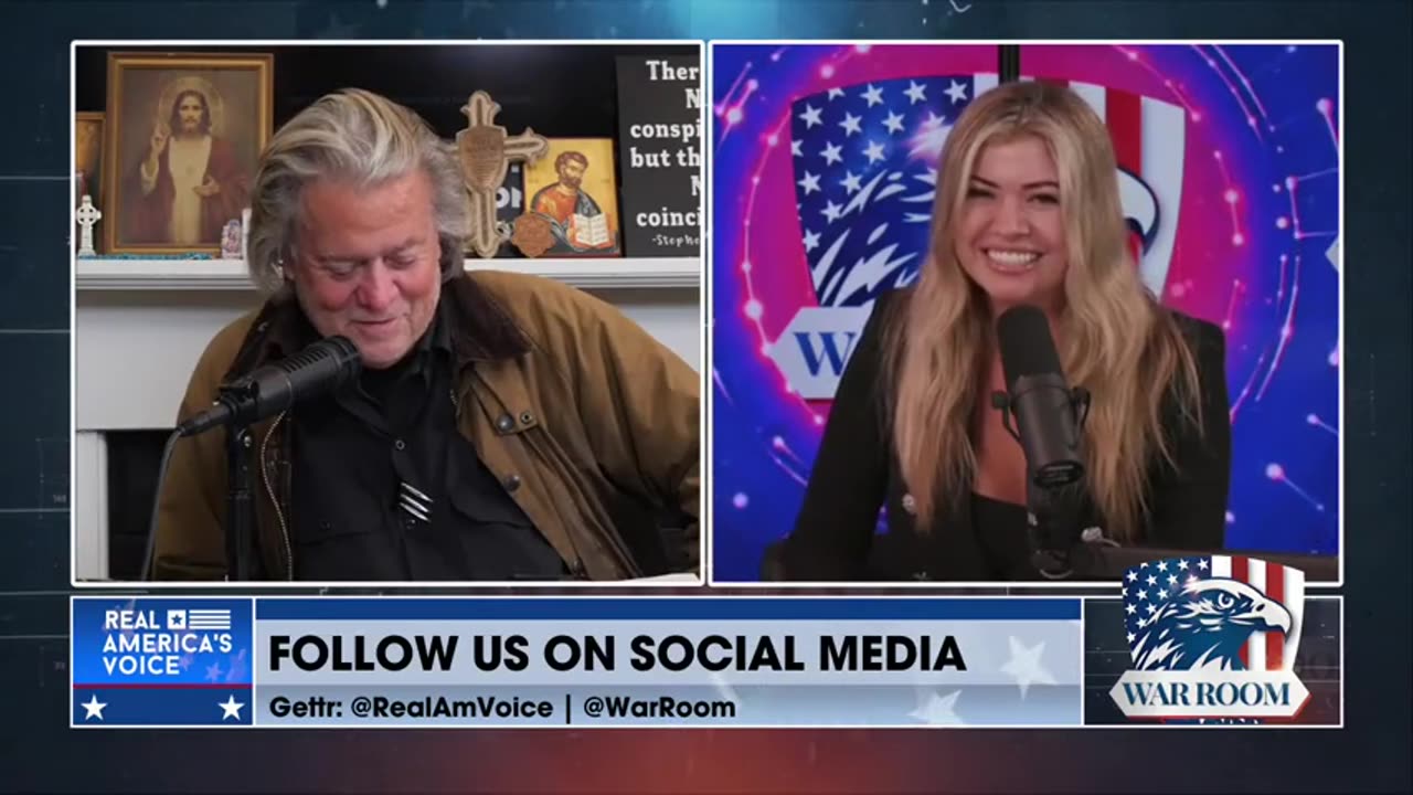 Steve Bannon w/ Natalie Winters: "The Lawfare Strategy Is Not Gonna Go Away"!