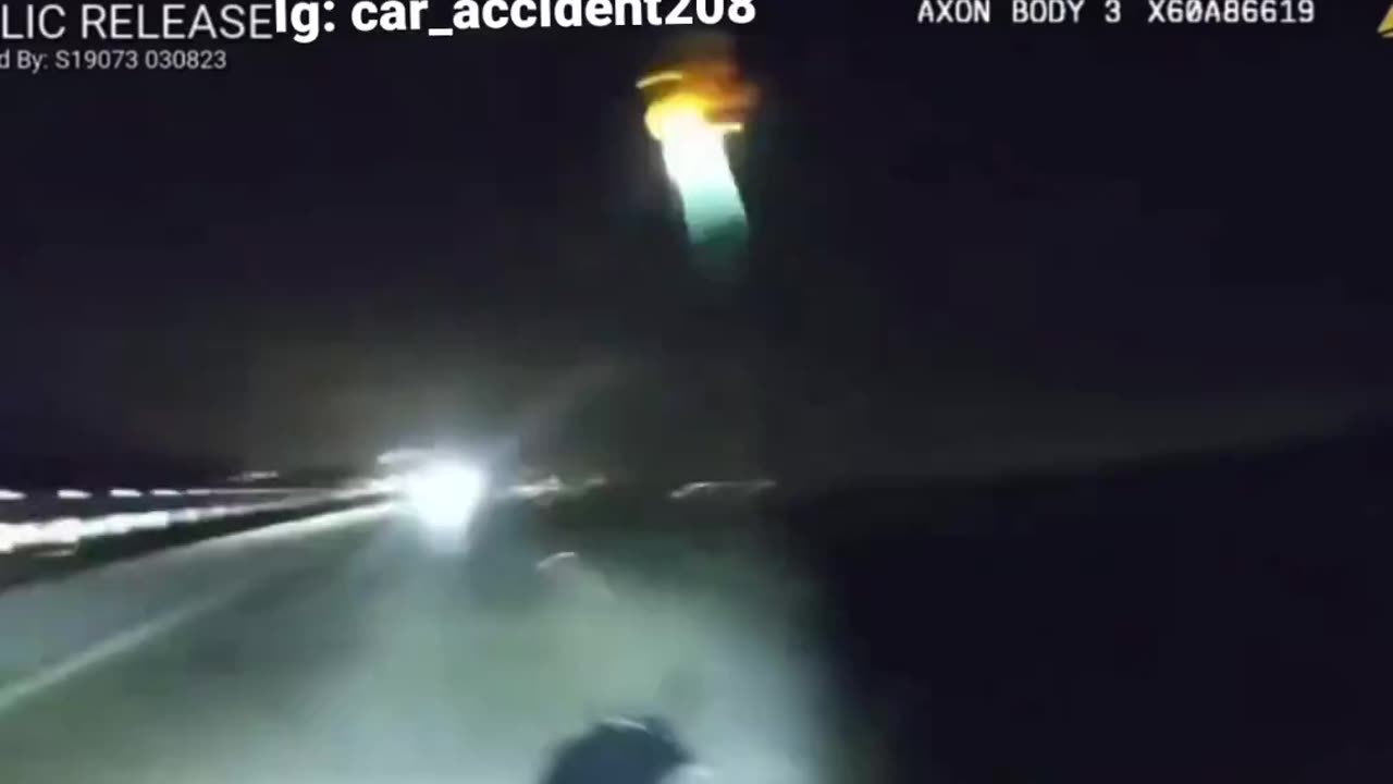 Tasered Man Run Over