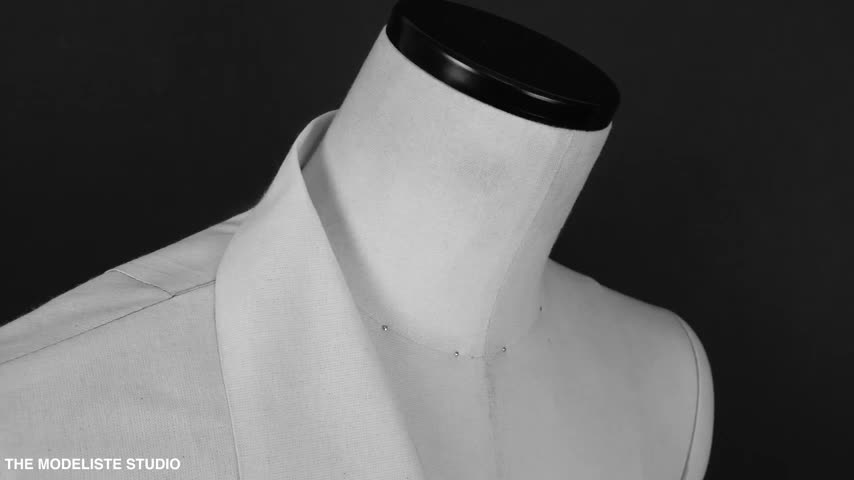 Pattern Making Notch Lapel Step by Step Instruction