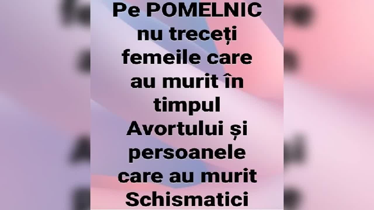 (3) 25. Lăsați Pomelnic Vii și Morți prin msj (la comentarii) care doriți fără bani