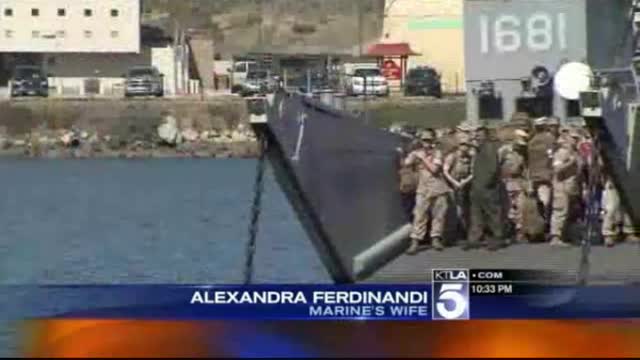 13th MEU Return - KTLA 5