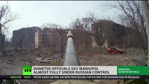 RT follows Russian tank crew as it battles Azov Battalion in Mariupol