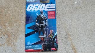 GI Joe Limited Edition Set of 6 Figures - Dollar Tree Find - Snake Eyes Movie - Mini Figures