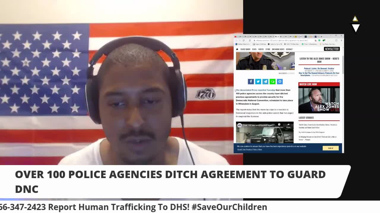 Over 100 Police Agencies Ditch Agreement To Guard DNC