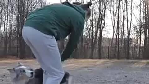 CLIMBING ON THE GIRL