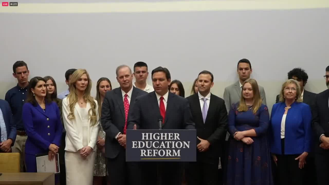 DeSantis Announces Florida Lawmakers Will Take Action Against Disney's Special District