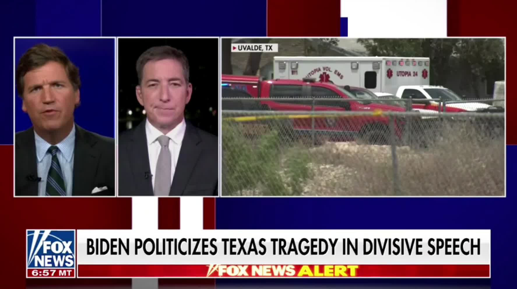 Glenn Greenwald slams the politicization of the tragic shooting in Texas