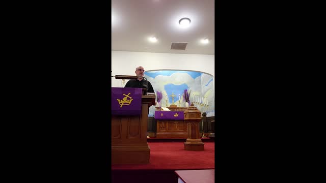Worship At East Union Lutheran Church 3/20/2021E