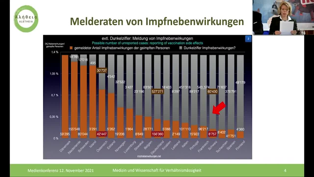 Aletheia Medienkonferenz mit Kati Schepis