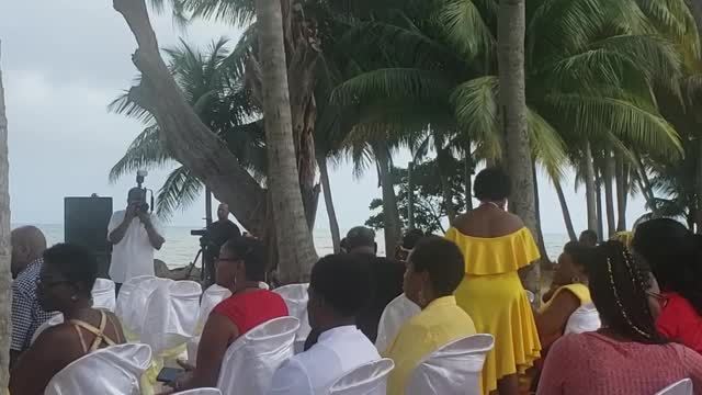 Start of the wedding