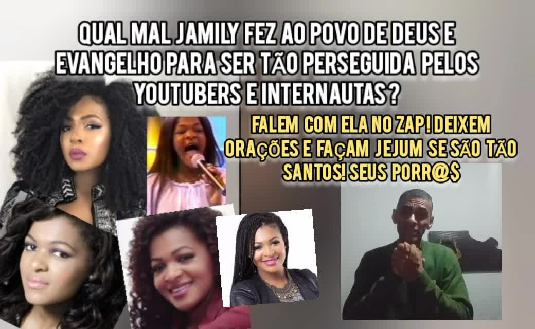 A Humilde cantora Jamily é hostilizada por canais no youtuber apemas por deixar a carreira gospel