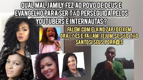 A Humilde cantora Jamily é hostilizada por canais no youtuber apemas por deixar a carreira gospel