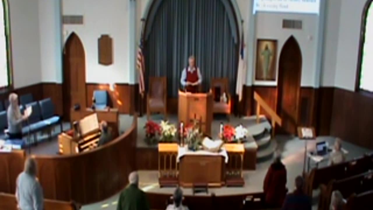 Hymn Victory in Jesus 1-21-2024 First Baptist Church Loudonville Ohio