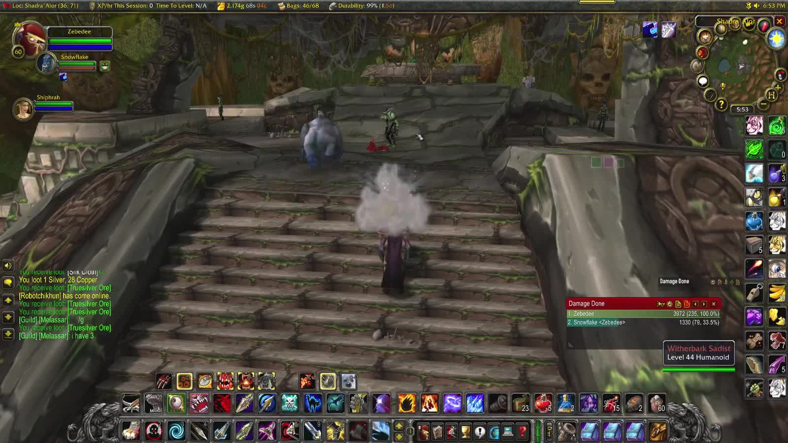 World of Warcraft Classic Hunter and Paladin (wife) adventures around The world of Azeroth